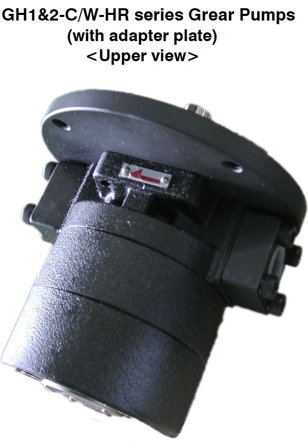 GH1&2-C/W-HR series <br> Grear Pumps(with adapter plate) 3