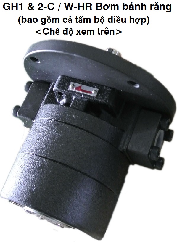 GH1 & 2-C / W-HR loạt Bơm bánh răng (bao gồm cả tấm bộ điều hợp) 3