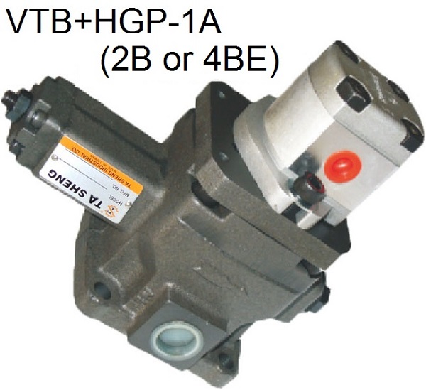 VTB+S,VTC+S series / Variable displacement vane pump+ Gear pump 2